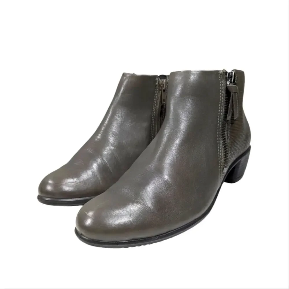 Ecco Touch 36 Ankle Boots EUC $179 Size 36 US 5/5.5  S3203